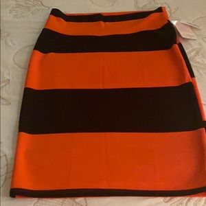 L Cassie Lula Roe skirt. Never worn